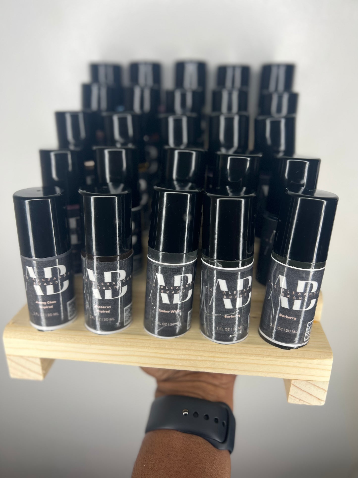 Aceites corporales en roll-on