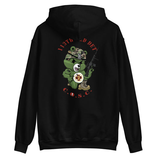 SUDADERA CON CAPUCHA NACIDOS PARA CUIDAR