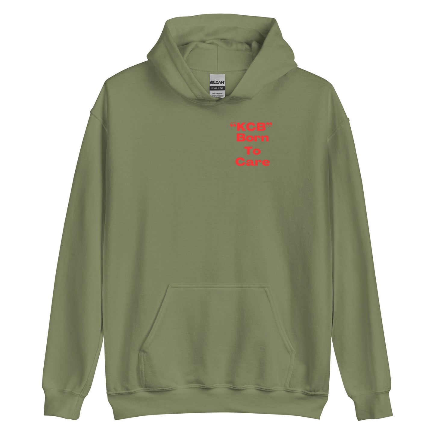 SUDADERA CON CAPUCHA NACIDOS PARA CUIDAR