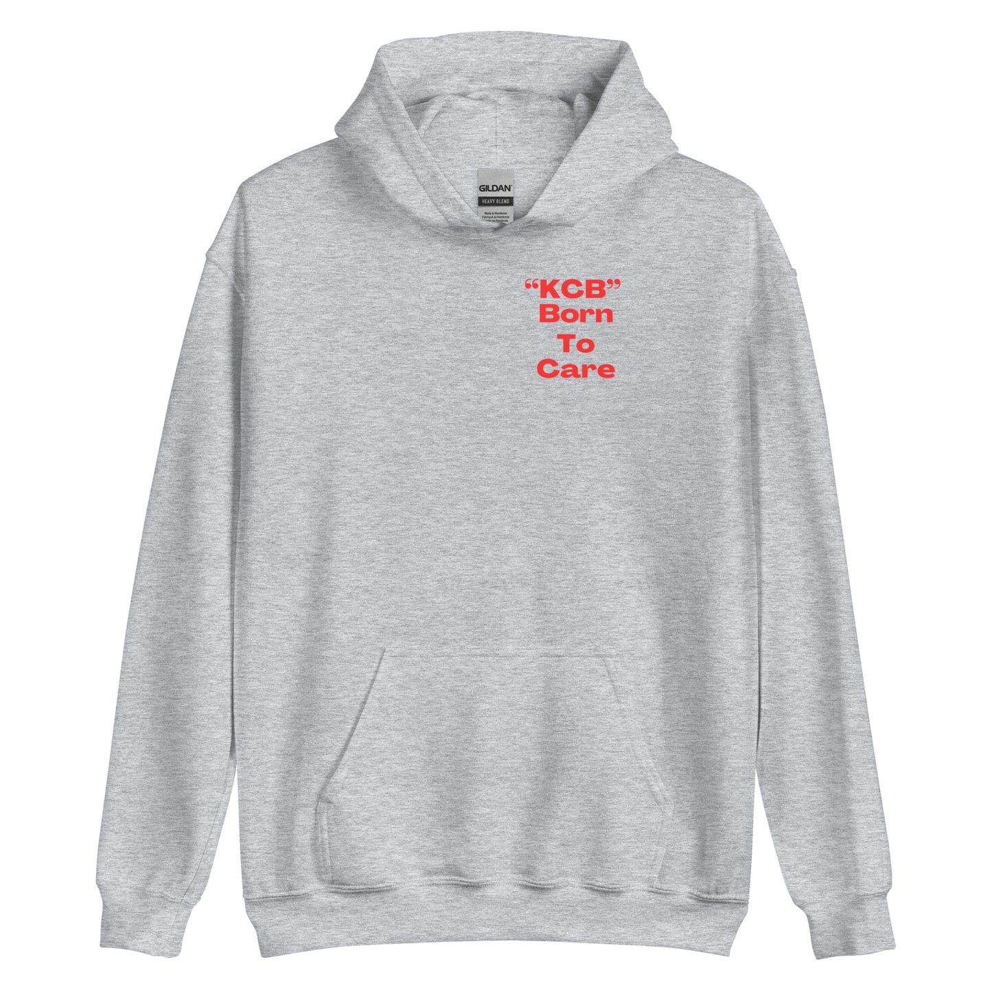 SUDADERA CON CAPUCHA NACIDOS PARA CUIDAR