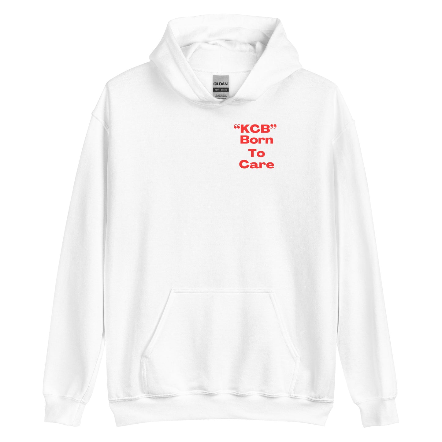 SUDADERA CON CAPUCHA NACIDOS PARA CUIDAR