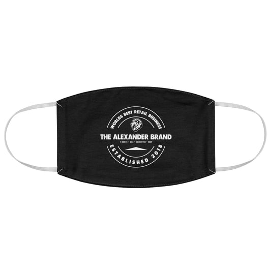 Fabric Face Mask -The Alexander Brand logo - The Alexander Brand 