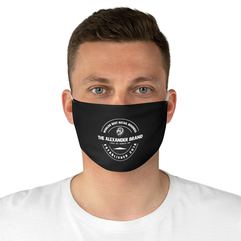 Fabric Face Mask -The Alexander Brand logo - The Alexander Brand