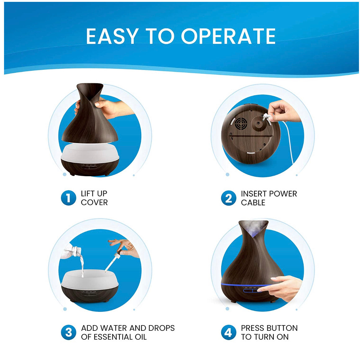 Essential Oil Diffuser - 400 ml - The Alexander Brand
