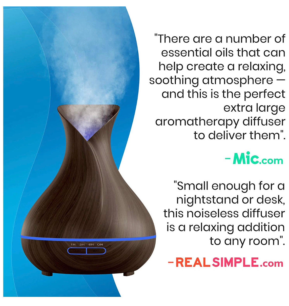 Essential Oil Diffuser - 400 ml - The Alexander Brand