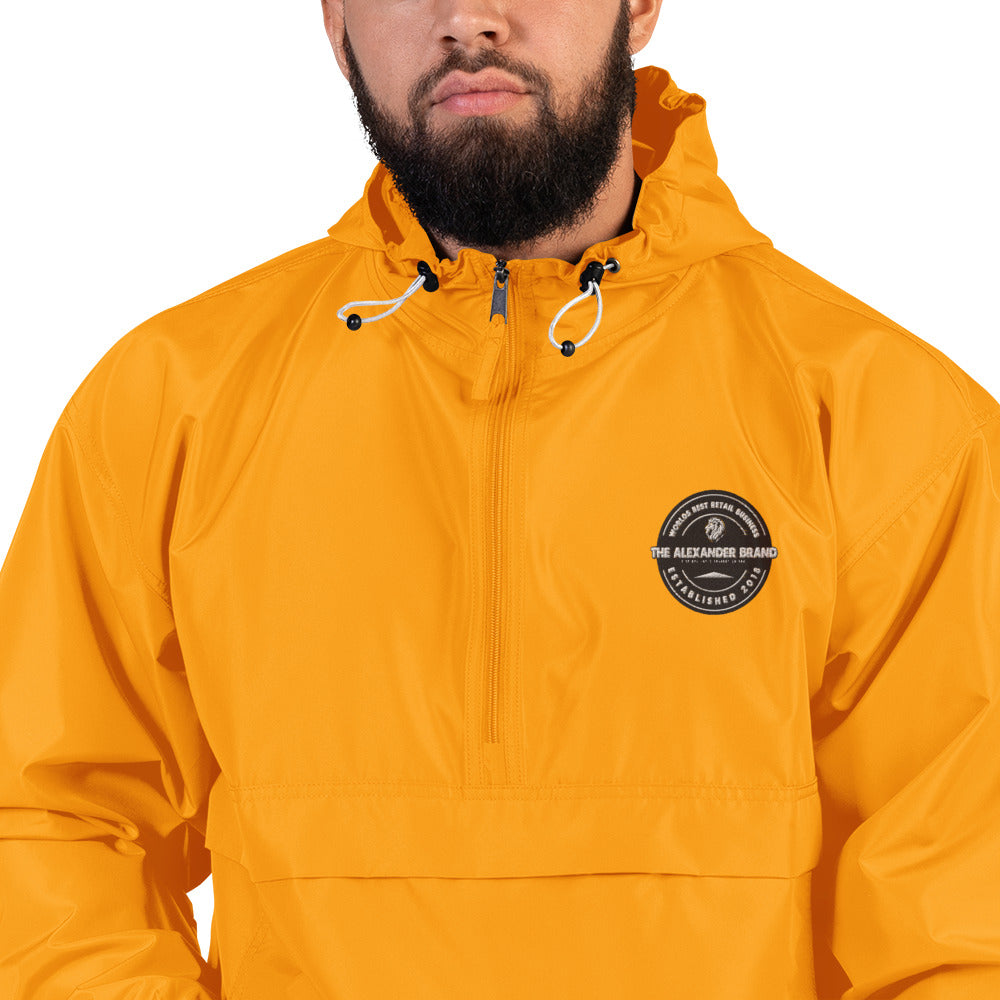 Embroidered Champion Packable Jacket (With Alexander Brand Logo) - The Alexander Brand