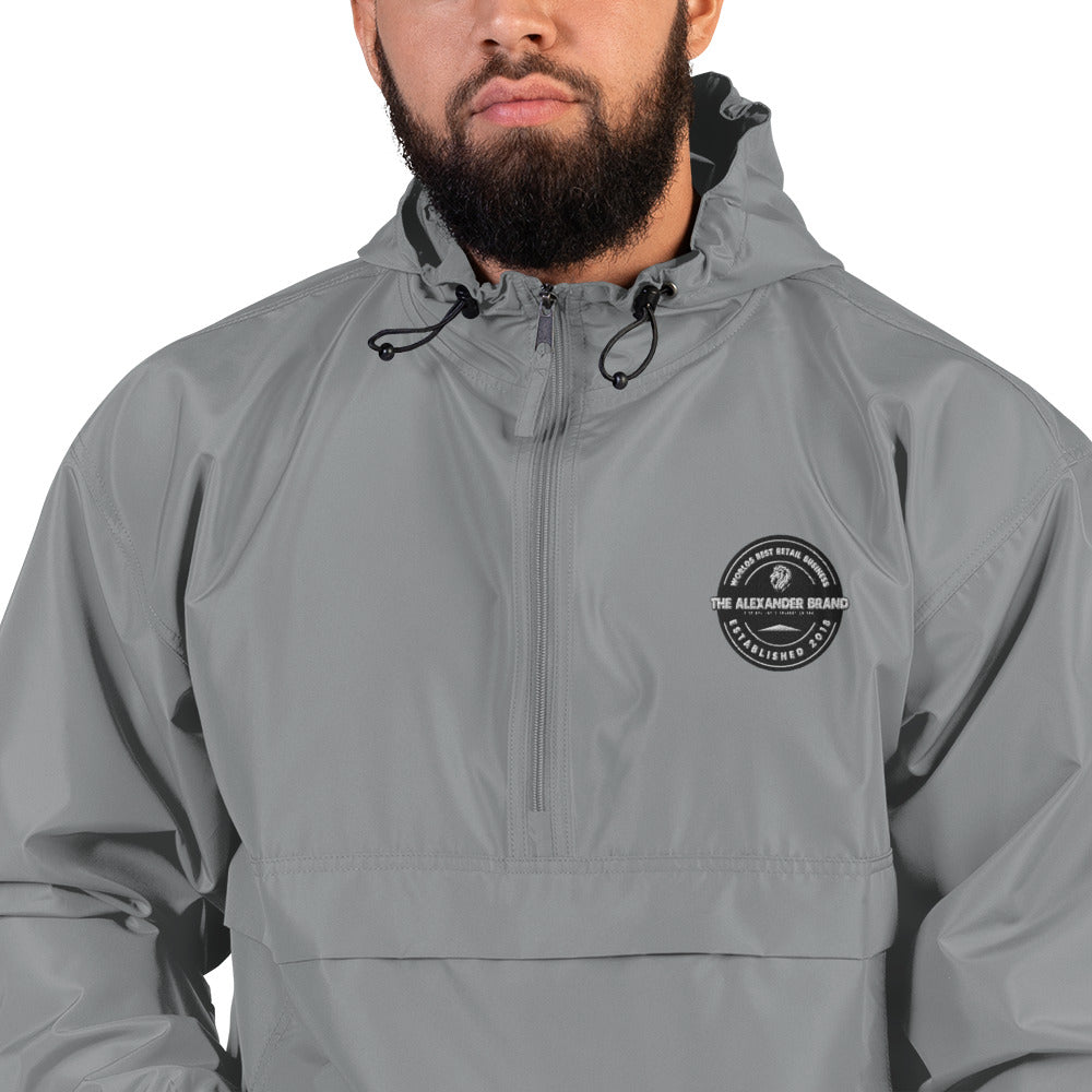 Embroidered Champion Packable Jacket (With Alexander Brand Logo) - The Alexander Brand
