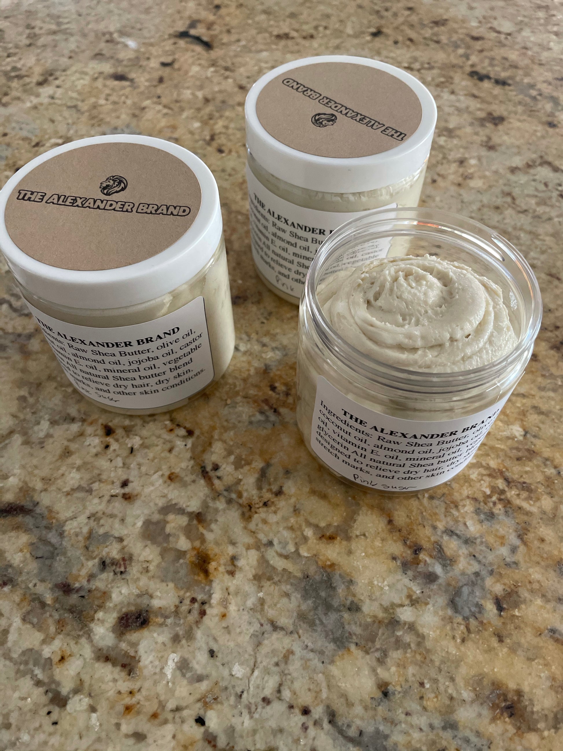 Whipped Shea Butter Lotion - The Alexander Brand 